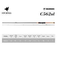 Удилище BearKing Sturnia C562UL 1.68m