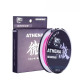 Плетёный шнур BearKing Athena PE X4 (150 метров) розовый