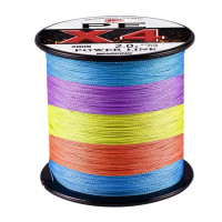 Плетёный шнур BearKing PE X4 0.50 #8.0 93LB (500 метров) цвет Multicolor