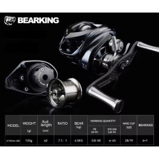 Мультипликаторная катушка Bearking Athena 30S-L