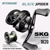 Безынерционная катушка BearKing Black Spider L
