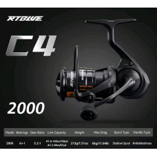 Безынерционная катушка BearKing C4 2000