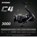 Безынерционная катушка BearKing C4 3000