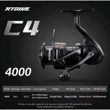 Безынерционная катушка BearKing C4 4000