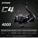 Безынерционная катушка BearKing C4 4000