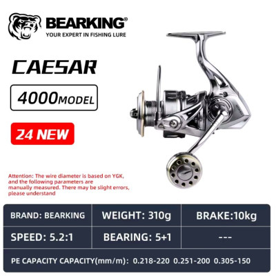 Безынерционная катушка BearKing Caesar 4000