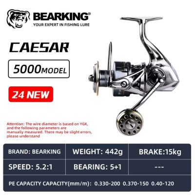 Безынерционная катушка BearKing Caesar 5000