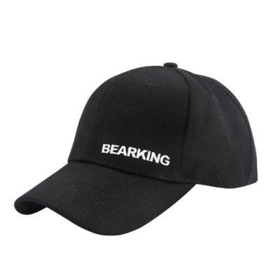 Хлопковая рыболовная кепка BearKing чёрная