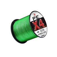 Плетёный шнур BearKing PE X4 0.14 #0.8 15LB (100 метров) цвет Green