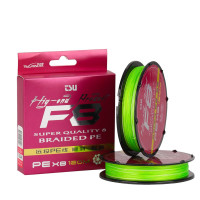 8-ми жильний плетений шнур Tsurinoya Super PE F8 X8 0.148 #0.8 (120 метрів) колір Green