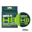 8-ми жильный плетёний шнур Tsurinoya Super PE H8 X8 (300 метров) цвет Green