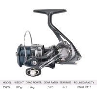 Безынерционная катушка Tsurinoya Virent 25000S